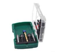 Set per punte Cacciavite Magnetico 10pz Lunghezze Multiple Set | per forte attrazione magnetica, operazione con una mano, 10 lunghezze diverse, per ideale per viti difficili