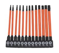 Set per punte magnetiche per cacciavite a percussione per Torx da 13 a T