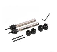 Set per punte Troncatrici Spot Weld 9Pz Alta Durezza Set per | Acciaio veloce, taglio , compatibilità 14mm, mandrino, rimozione efficiente