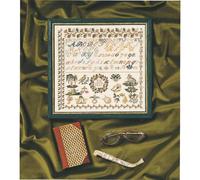 Set per punto croce Permin "Biedermeier ii", schema di conteggio, 28x27cm, 39-71