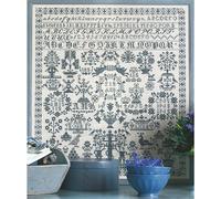 Set per punto croce Permin "Sampler", schema per il conteggio, 55x58cm, hh21168