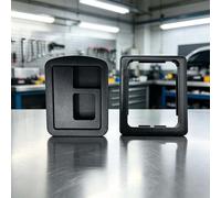 Set per ricambi auto posteriori compatibili include due maniglie e telai qui