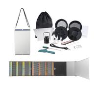 Set per Ricerca d'Oro Lavaggio Oro Set Pentola 22,86x127cm 23 Pz Alluminio