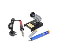 Set per saldatura elettronica stagno, saldatore, supporto con spugna, pompetta