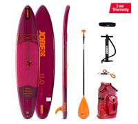 Set per stand up paddel gonfiabile Jobe Sports Violet 335x76,2x12 cm