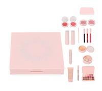 Set per Trucco Completo da 14 Pezzi, Fard per Ragazze, Penna Cosmetica $prep$, Rossetto Natalizio, Palette di Ombretti, Correttore, Borsa, prep$, Cosmetici,