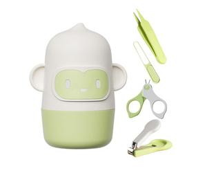 Set per unghie per bambini, set di manicure per bambini | Kit unghie baby - Forbici per la sicurezza professionale per la cura dei bambini per bambini, kit di igiene indispensabile con custodia da via
