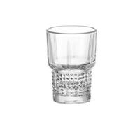 SET per WHISKYE VETRO BARTENDER 7 PZ. NOVECENTO 6 bicchierini 7,7cl Bottiglia