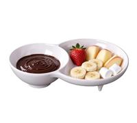 Set per Zuppa e Pane Diviso Anti-inzuppamento con Scomparto Laterale | Ciotole Per Zuppa E Insalata Per Cibo Noodles Riso Dolci Snack Intingere Servire Mangiare Cena Campeggio Bambini