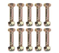 Set Perni di Taglio e Dadi per Ariens 52100100(10pcs) | Compatibilità precisa per ariens 52100100, metallo per robusto, installazione rapida, protezione motore