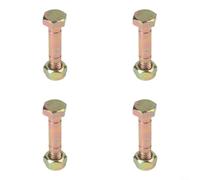 Set Perni di Taglio e Dadi per Ariens 52100100(4pcs) | Compatibilità precisa per ariens 52100100, metallo per robusto, installazione rapida, protezione motore