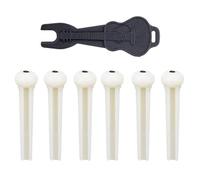 Set perni estrattori per ponte per chitarra acustica Picchetti per ponte per basso elettrico Estrattore per chiodi per corde Estrattore per perni Dispositivo per rimozione chiodi per corda facile