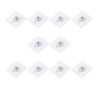 Set perni montaggio adesivi trasparenti per cornice, 7X7CM | Hardware espositore per decorazioni per ingressi, accenti domestici, layout stanze