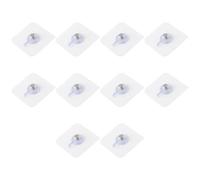 Set perni montaggio adesivi trasparenti per cornice, 8X8CM | Hardware espositore per decorazioni per ingressi, accenti domestici, layout stanze
