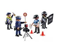 Playmobil action heroes 71730 - set personaggi della polizia per bambini dai 4 anni