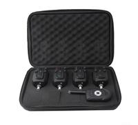 Set Pesca Digitale con 3 Trasmettitori Impermeabile Set Pesca | 2 trasmettitori, luce LED 20s, funzione low per battery, scatola inclusa, ideale per 2 canne(1+4 alarm)
