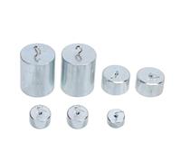 Set Pesi Con Gancio In Acciaio Cromato Ad Alta Precisione Laboratorio Scolastico Scientifico Pesi Con Gancio Per Esperimenti Di Fisica E Test Di Equilibrio 200g 50g 20g 10g Totale
