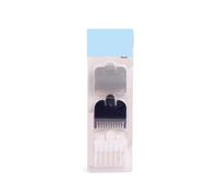 Set Pettine Guida Limite Tagliacapelli, Protezioni Da Taglio Universali, | Controllo degli accessori di protezione del tagliacapelli a scatto multi-dimensione da 3 pezzi