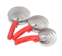 Set pettine per striglia, 3 pezzi in acciaio inossidabile, strumento per strigliatura su entrambi i lati per cavallo, bovino, cane, 4 5 6 misure