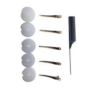 Set Pettini Per Lo Styling Per Estensioni Dei Capelli Sicurezza Termica Con Denti Non Ossidati Per Pettine Districante Permanente Non Ossidato Per Eventi Professionali in Studio Domestico