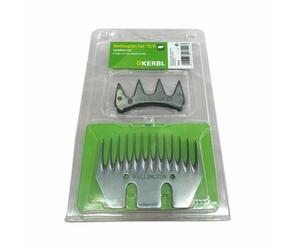 SET PETTINI PER TOSATRICE PECORE/OVINI COLTELLO 4 DENTI PETTINE 13 DENTI