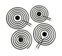 Set Piastre Elettriche 4 6 e 8 Pollici per Cucina - Riscaldamento per acciaio Compatibile Molti per marchi Tranne per ge per hotpoint