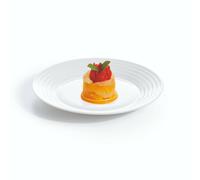 Set Piatti In Vetro Luminarc Harena Bianco 19 Pezzi, Lavabile In Lavastoviglie