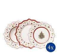 VILLEROY & BOCH Toy's Delight Servizio Tavola Natalizia Piatti 12 Pezzi Natale