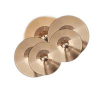 Set Piatti Per Percussioni Hi-hat Da 14"/Crash Da 16"/Crash Da 18"/Piatto Ride Da 20" Per Set Di Batteria Accessori per percussioni