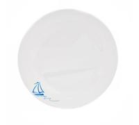 Set PIATTI TAZZE MUG VASSOIO FLUT melamina infrangibile tipo marine business SAL