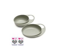 Set piattino e ciotola per svezzamento Easy Eating - 8461 / Sage green - Nuvita