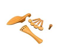 Set Picchetti For Raccordi For Violino E Violino In Legno Di Bosso 4/4 | Set raccordi 4/4 in bosso for violino/viola con cordiera, piroli, puntali mentoniera
