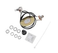 Set Pickup Chitarra 50mm Piezo Potenziometro e Manopola
