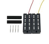 Set pickup per contrabbasso a 4 corde, con magnete in ceramica per suono ricco e riduzione del ronzio, doppia bobina