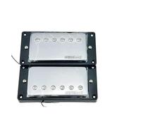 Set Pickups Per Chitarre Elettriche Pickup Per Chitarra Elettrica 4C Zebra/Black Set Pickups Ceramics Humbucker(Chrome)