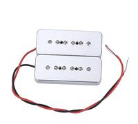 Set Pickups Per Chitarre Elettriche Pickup Per Chitarra Elettrica A Bobina Singola Pickup Per Chitarra Elettrica Soap Box Per Chitarra Elettrica LP(Silver)