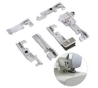 Set piedini premistoffa da 6 pezzi Kit piedino per macchina taglia-cuci multifunzione professionale per uso domestico Sewing Machines and Accessories