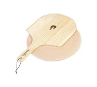 Set pietra tonda e pala legno - 140513