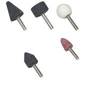 Set Pietre Per Trapano 5 Punte Fresatrici Fresa Drimmel In Ossido Alluminio Lucidatrici Abrasive