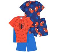 Set pigiama a maniche corte Marvel Blu Ragazzi