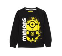 Set pigiama a maniche lunghe Minions nero Ragazzi