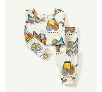 Set Pigiama Abbracciato Per Bambino Con Motivo Di Auto Multicolor A Cartoni Animati Aderente Al Petto, Maglione A Maniche Lunghe E Pantaloni Aderenti In Maglia Morbida Con Girocollo, 2 Pezzi, Adatto P