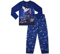 Set pigiama lungo da bambina Harry Potter Hedwig Take Me Back to Hogwarts, Blu, 14-15 jaar