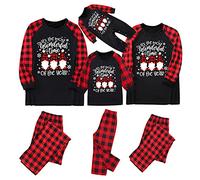 Set Pigiama Natalizio, Set Pigiama Donna Invernale Pigiami Abbinati Per La Casa Comfortable Pigiameria Leggero Sleepwear Halloween Abiti Per Donna Uomo Neonati Maschi Ragazze Natale