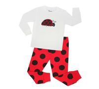 Set Pigiama per Bambini Ragazzi e Ragazze,Abbigliamento da Casa Traspirante Abbottonato Carino Rimani al Caldo in Autunno Inverno Facile Accesso Adolescenti, 1 a 12 Anni