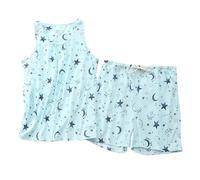 Set Pigiami Corti e Canotte da Donna in Cotone da Notte Abito da testimone