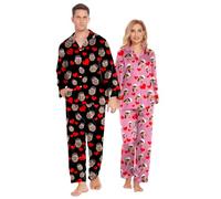 Set Pigiami For Coppie Con Volti Personalizzati Indumenti Da Notte Divertenti Con Volti Personalizzati Abbinati A Pigiami Natalizi For Regali Di Coppia, Regali Di Indumenti Da Notte For La Famiglia