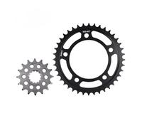 Set pignone anteriore e posteriore in acciaio cementato 530 16T 40T 41T 43T 44T for CBR900RR CB900 F CBF1000 CBF1000 F VTR1000 F(16T 40T)