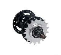 Set pignone e anello di bloccaggio per bicicletta a scatto fisso 13T, 14T, 18T, in acciaio, per bici da pista (18T)