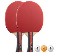 Set ping pong JOOLA Rosskopf 2 TT racchetta completa 3 palline concave